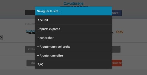 Covoiturage Express Quebec截图1