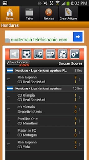 FC Futbol Centroamericano App截图7