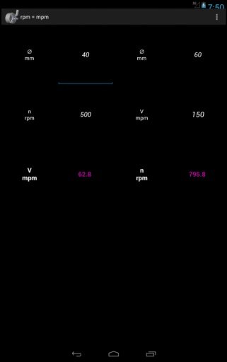 Converter rpm and mpm截图2