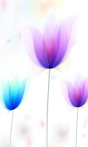 Glowing flowers Free截图4