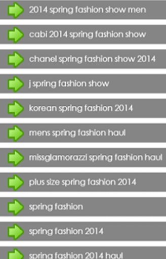 Spring Fashion Guide截图1