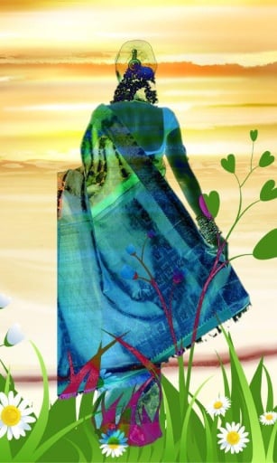 Neon Wedding Sarees Livewall截图3