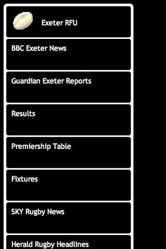 Exeter Chiefs RFU截图2