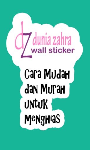 Dunia Zahra Wall Sticker截图2