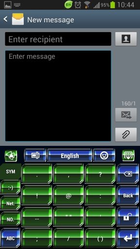 GO Keyboard Alien theme截图5