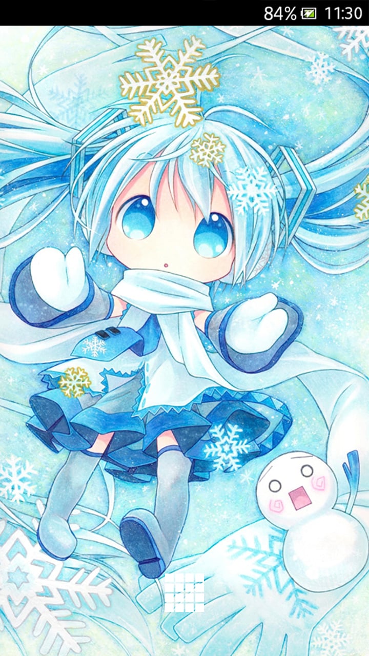 雪初音动态壁纸截图2