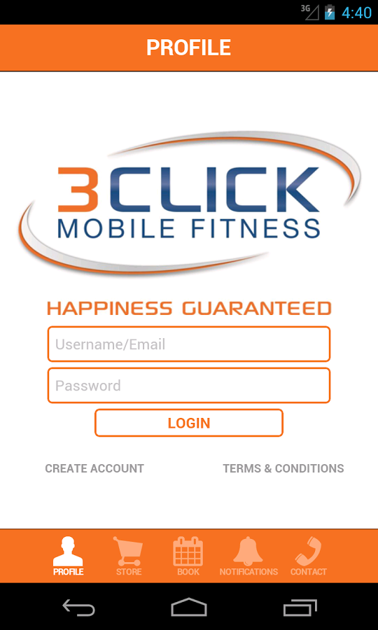 3CLICK Fitness截图1