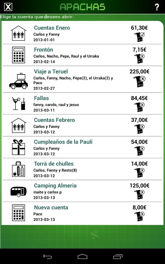 A PACHAS! Gastos Compartidos截图2