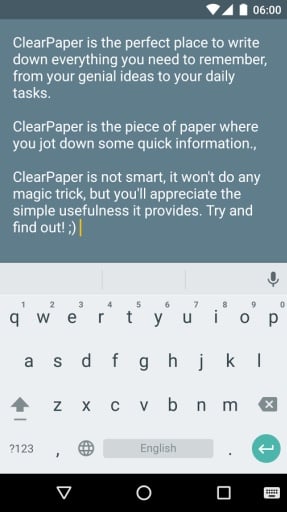 白纸ClearPaper截图1