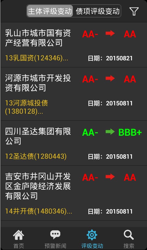 财汇证券风险预警系统截图4