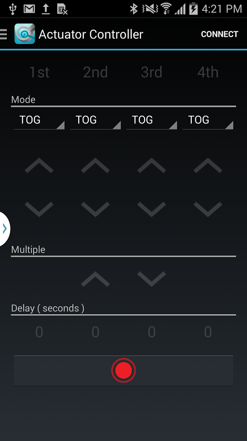 Wi-Fi Actuator Control App截图1