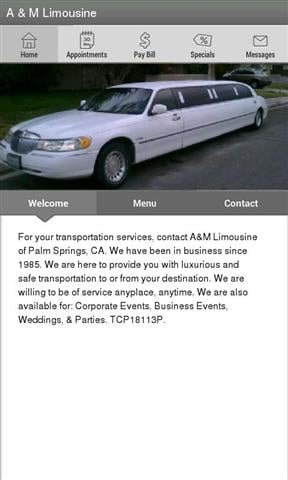 豪华轿车 A & M Limousine截图1