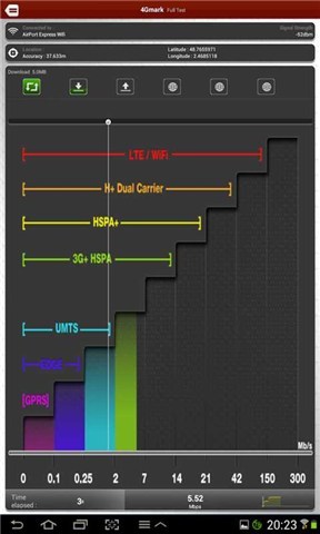 手机运行测速截图2