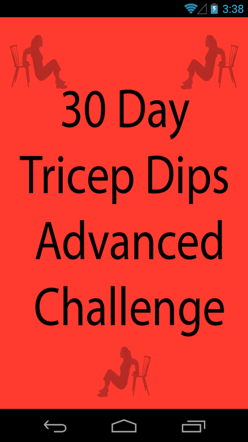 30 Day Tricep Dips Advanced截图4