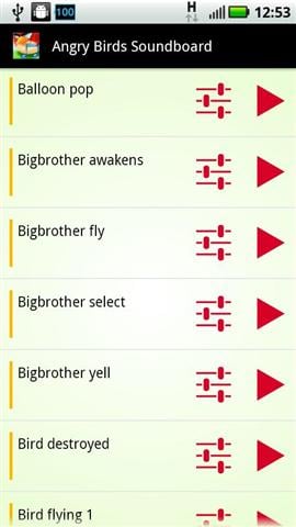 愤怒的小鸟响板 Angry Birds Soundboard截图2