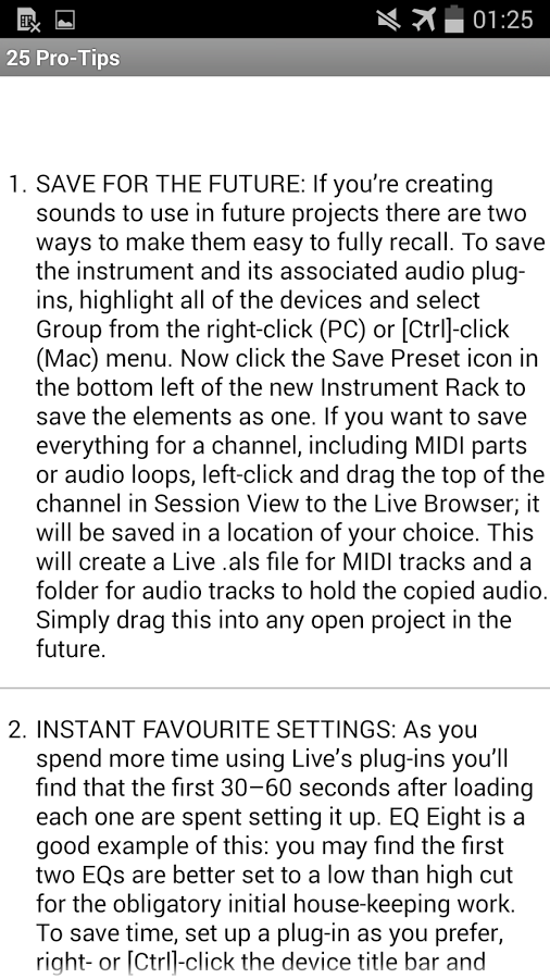 Tips Ableton Live截图3