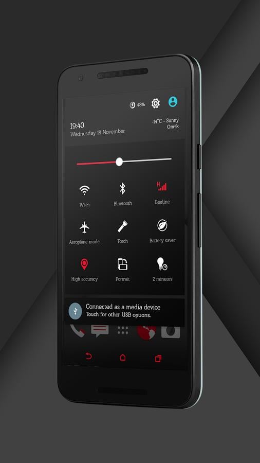 Sense Black/Red截图2