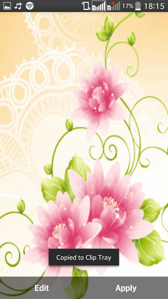 Flowers HD LWP截图2