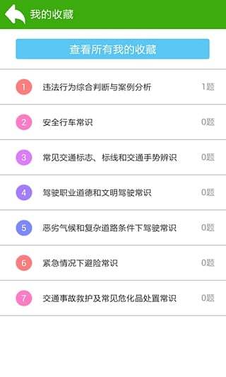 驾考通关科目一截图2