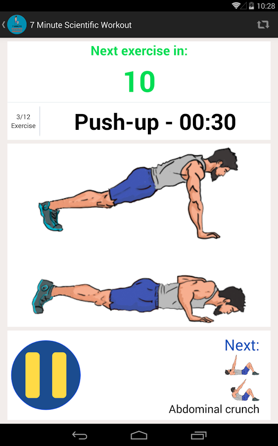 7 Minute Scientific Workout截图4