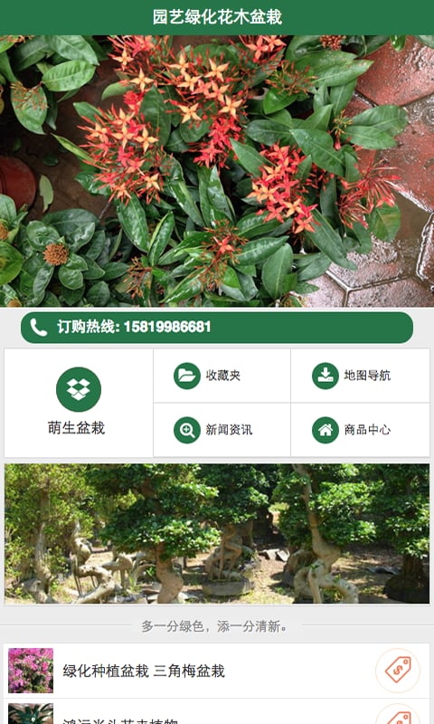 园艺绿化花木盆栽截图1