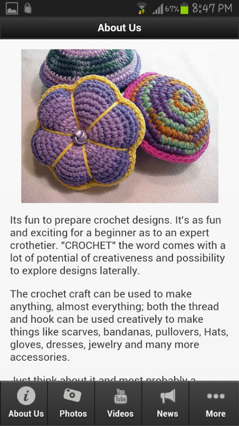 Crochet Flower Pattern New截图4