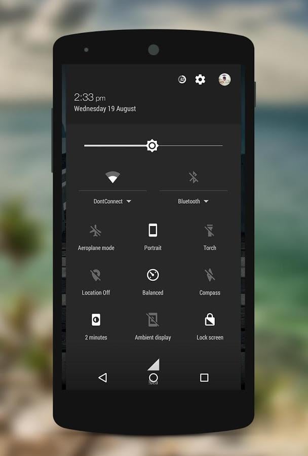 Omega Black UI Theme-CM 12+截图4