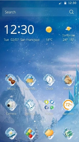 Icy Winter Theme截图1