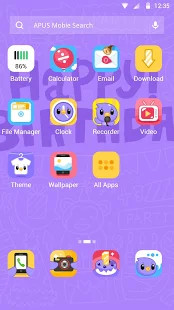 Happy Birthday theme for APUS截图2