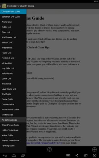Guide For Clan Coc 2015截图1