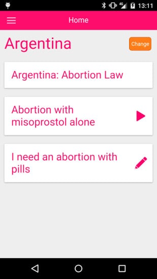 Safe abortion with pills截图2