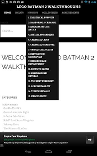 Lego Batman 2 Walkthroughs截图2