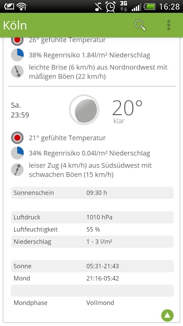 Wetter.de - Regenradar &amp; mehr截图3