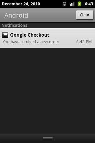 Google Checkout Notifier Trial截图3