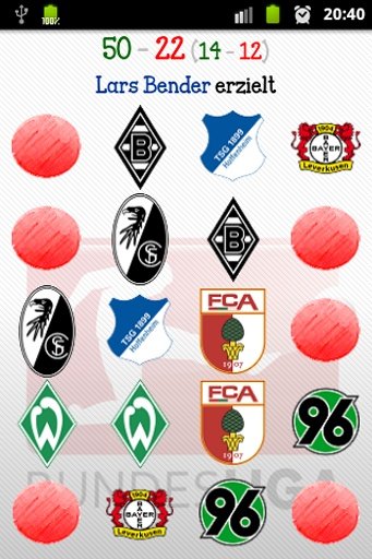 Bundesliga Memory Game截图7