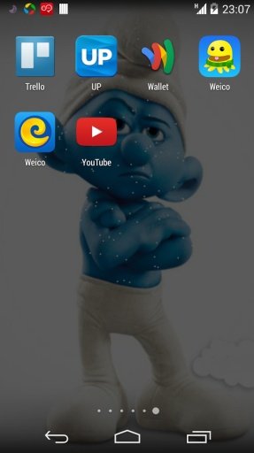 Smurf Live WallPaper截图3