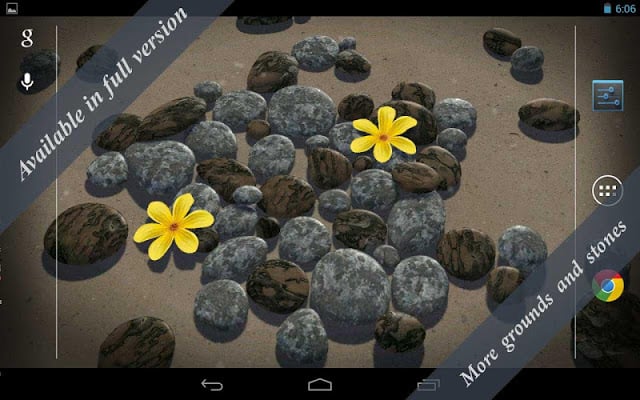 3D Zen Stones LWP Free截图4