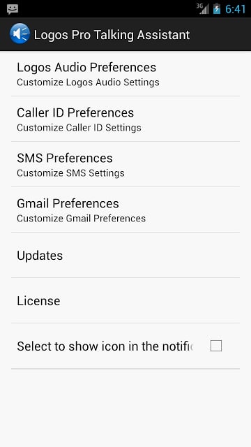 短信和来电号码 My Talking SMS and Caller ID截图4