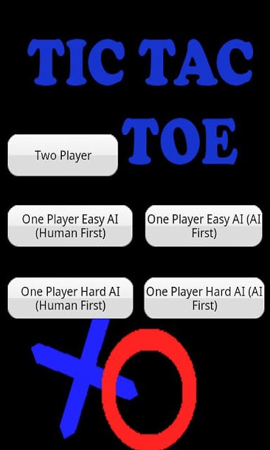 井字棋 Tic Tac Toe Best AI截图2