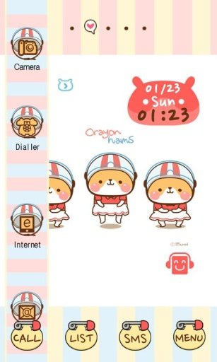 CUKI Theme Crayon Hams截图7