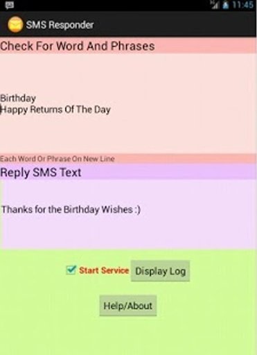 SMS Responder截图3