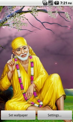 Sai Darshan Live Wallpaper截图1