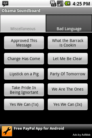Obama Soundboard截图2