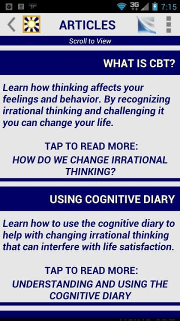 Cognitive Styles CBT Test截图7