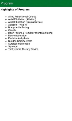 6th APHRS &amp; CardioRhythm 2013截图3