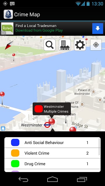 Crime Map England &amp; Wales截图2