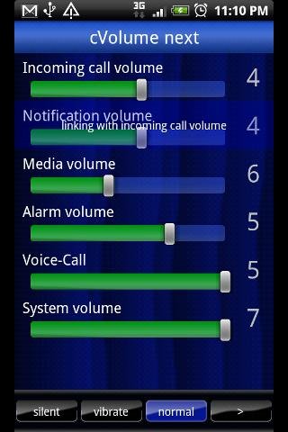 Volume setting[cVolume] next截图2