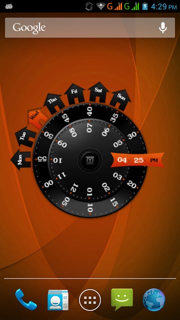 Smart Clock Free LiveWallpaper截图4