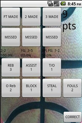 Instant Stat Basketball Lite截图3