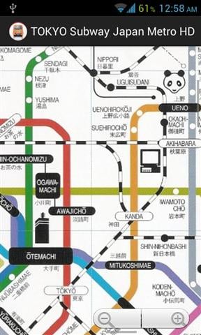 地铁引导图 TOKYO Subway Japan Metro HD截图3